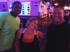 Alberto, Misty & Jason (Coconuts Bar & Grill crew) partying at The Purple Moose.